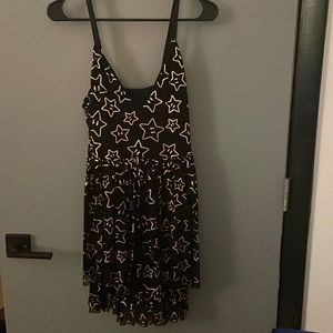 Blackmilk x Nintendo Super Stars Sheer Tier Dress